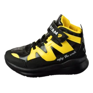 نیم‌بوت دخترانه مدل بند کشی برچسبی BK.YW.3732