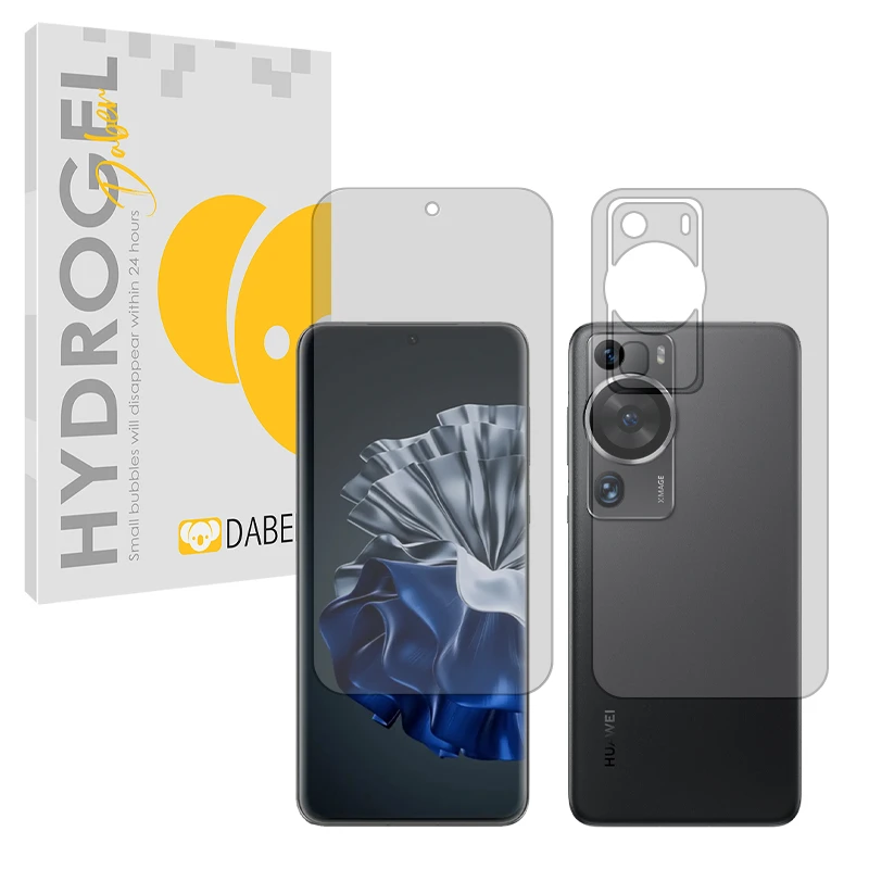 محافظ صفحه نمایش مات دبن مدل Tough مناسب برای گوشی موبایل هوآوی P60 Pro به همراه محافظ پشت گوشی