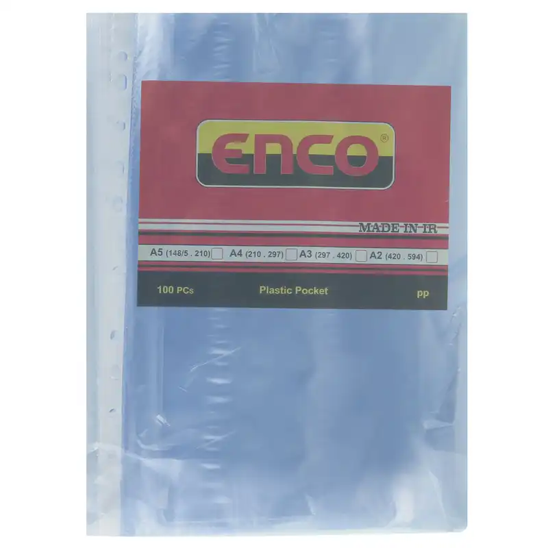 کاور کاغذ A4 انکو مدل 06 بسته 100 عددی