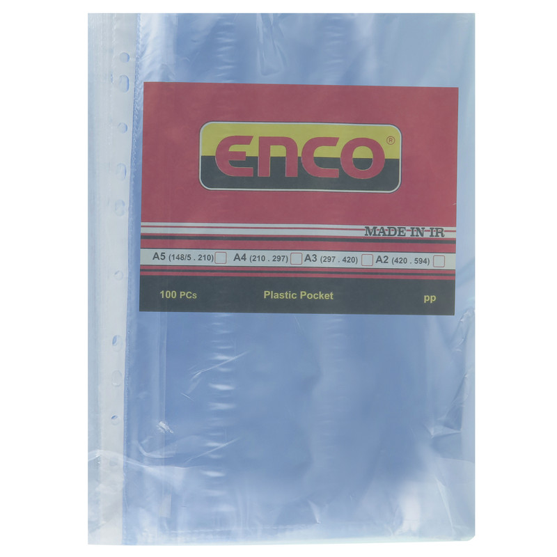 کاور کاغذ A4 انکو مدل 06 بسته 100 عددی