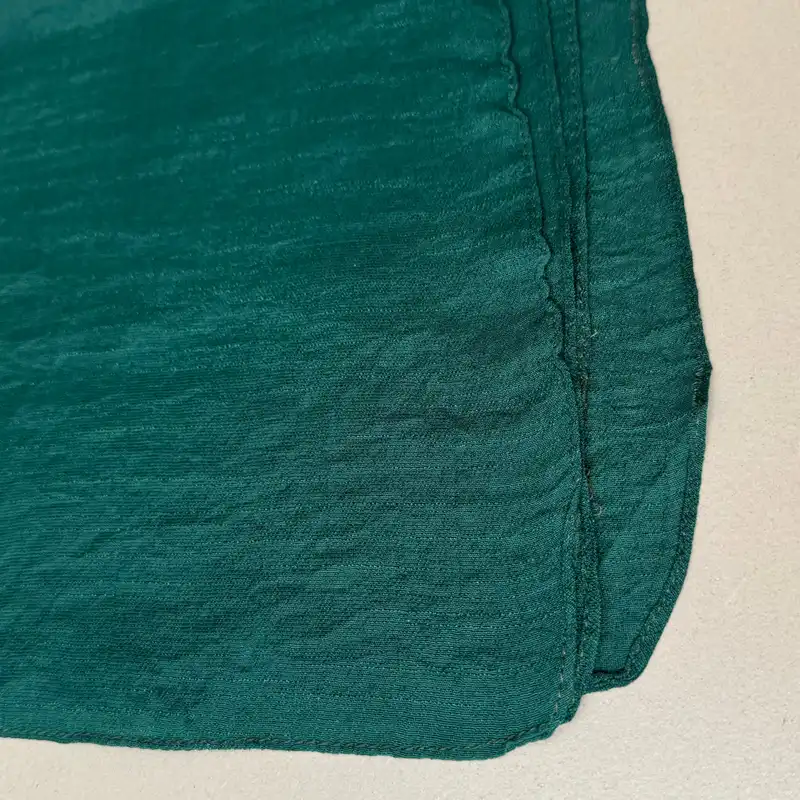 روسری زنانه مدل مینی اسکارف نخی ساده کد 2