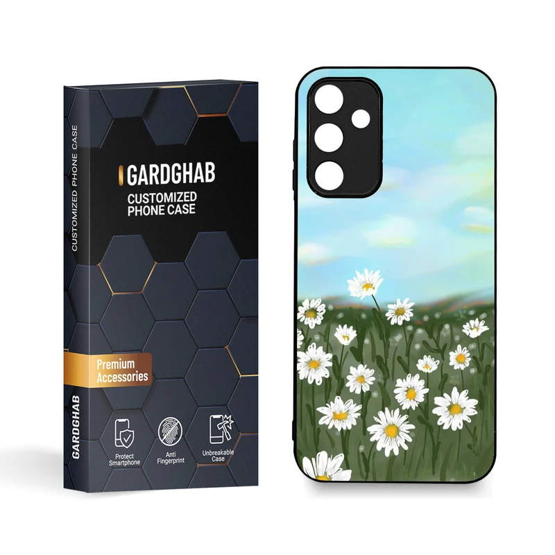 کاور گارد قاب مدل گل مناسب برای گوشی موبایل سامسونگ Galaxy A15 5G/A15 4G