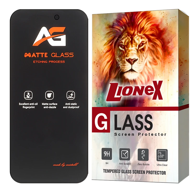 محافظ صفحه نمایش لایونکس مدل FMATL مناسب برای گوشی موبایل اپل iPhone 17 Pro Max
