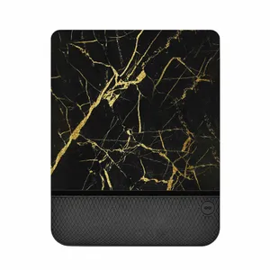 MAHOOT  SML-Graphite_Gold_Marble Mouse Pad