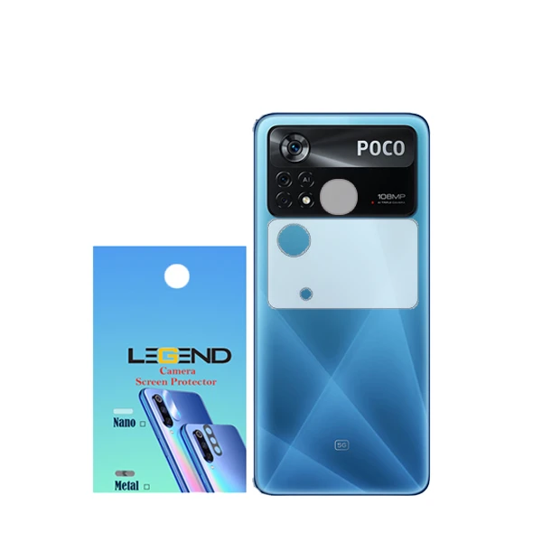 محافظ لنز دوربین نانو مدل xi-12 مناسب برای گوشی موبایل شیائومی POCO X4 PRO بسته 40 عددی