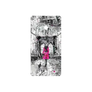 MAHOOT Collage of Catwalk Bridge Cover Sticker for Microsoft Lumia 540