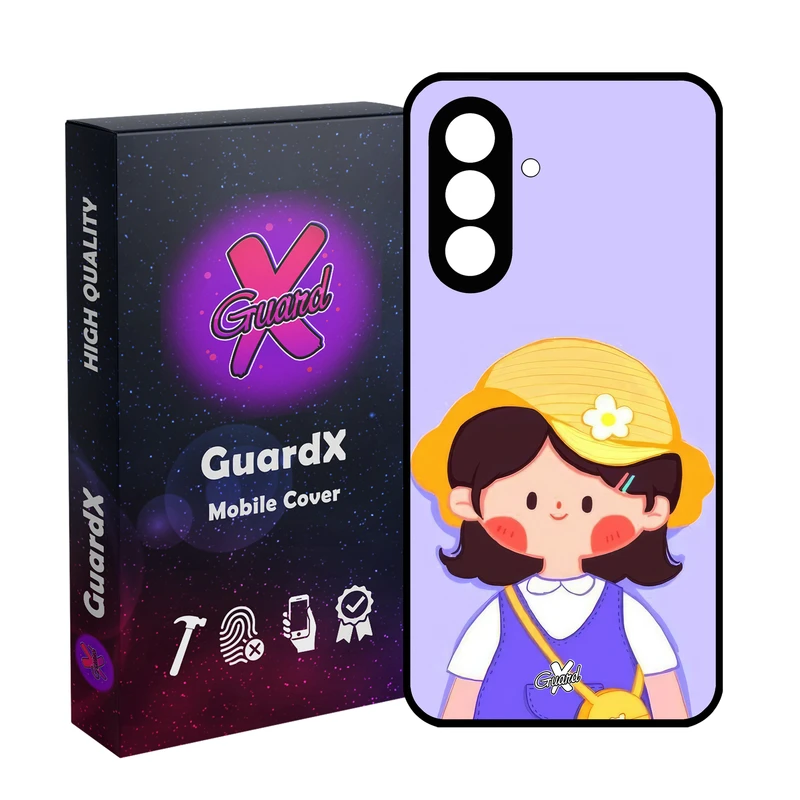 کاور گارد ایکس طرح دختر مدل 10651 مناسب برای گوشی موبایل سامسونگ Galaxy S24 FE