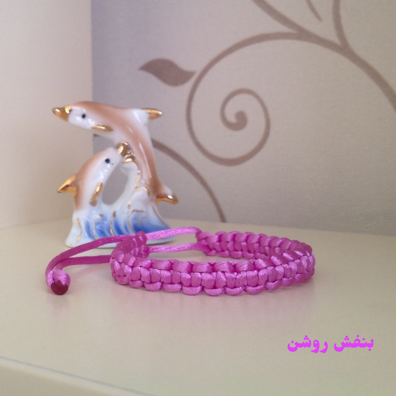 دستبند زنانه مدل بافت