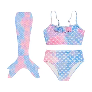 ست 3 تکه مایو دخترانه مدل P-435