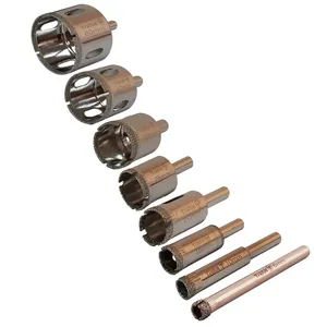 مته گردبر شیشه تیوان مدل HT - 00660 مجموعه هشت عددی