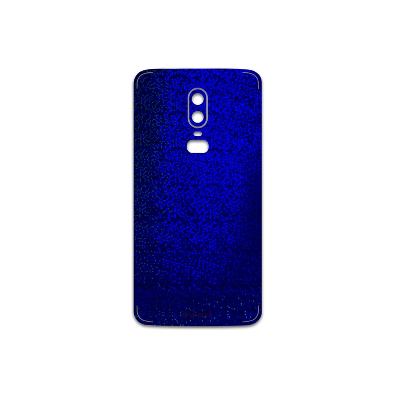 برچسب پوششی ماهوت مدل Blue-Holographic مناسب برای گوشی موبایل وان پلاس 6