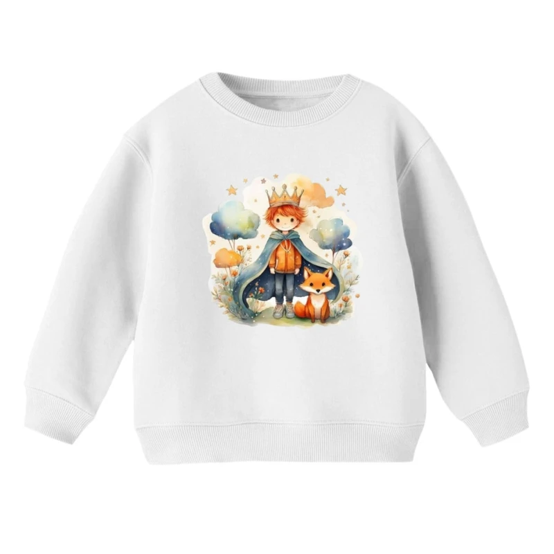 سویشرت بچگانه مدل شازده کوچولو و روباه کد 12