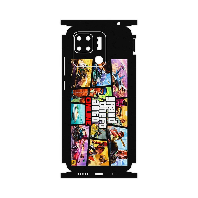 برچسب پوششی ماهوت مدل GTA Online Game Series-FullSkin مناسب برای گوشی موبایل شیائومی Redmi 10C