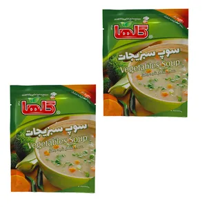 سوپ نیمه آماده سبزیجات گلها - 70 گرم بسته 2 عددی