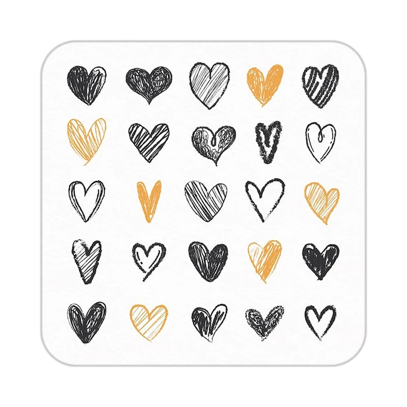 زیر لیوانی کاکتی طرح عاشقانه مدل mp37821