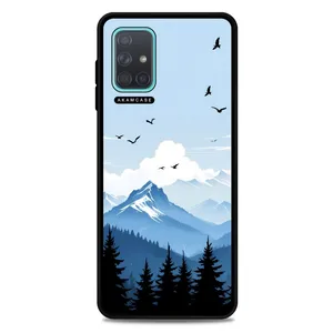 AKAM AMC-WSGA71-MOUNTAINS-7 Cover For Samsung Galaxy A71