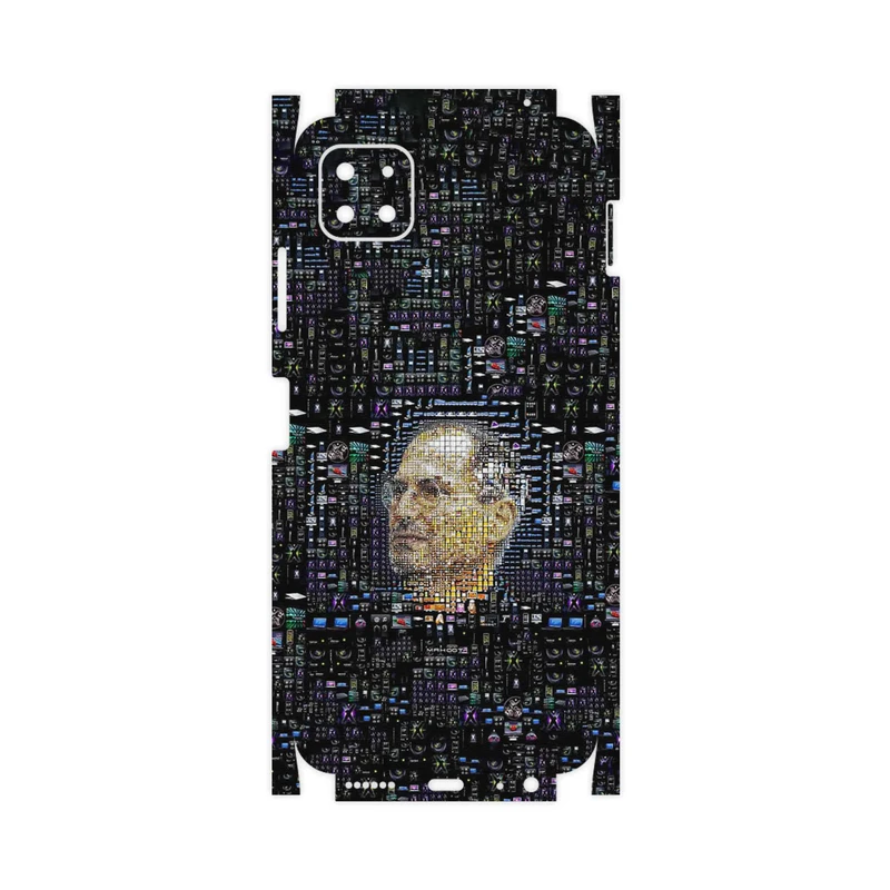 برچسب پوششی ماهوت مدل Collage of Steve Jobs 2-FullSkin مناسب برای گوشی موبایل سامسونگ Galaxy A22 5G