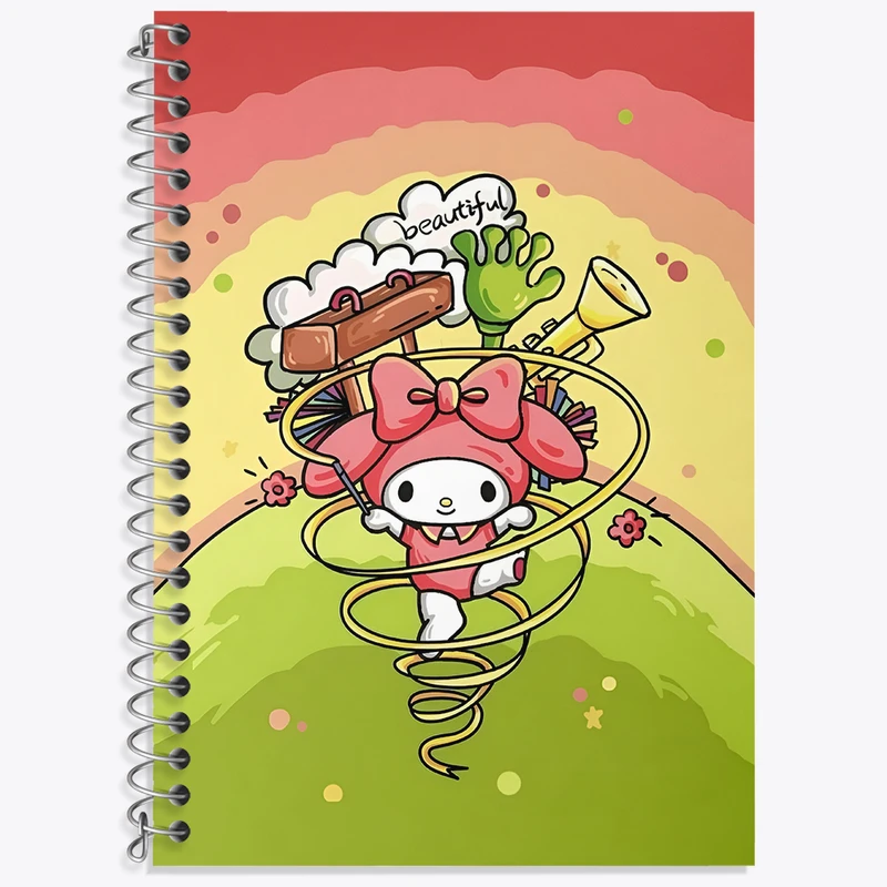 دفتر لغت 50 برگ خندالو طرح ملودی کد N3993