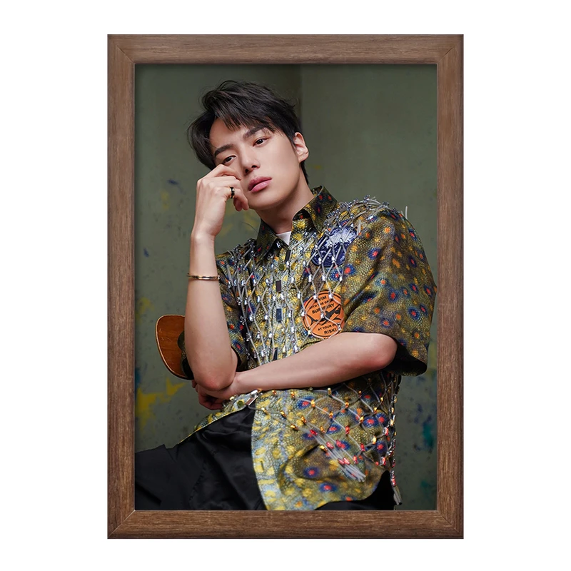 تابلو خندالو طرح مینهیوک گروه مانستا اکس MONSTA X  کد 21169