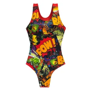 مایو دخترانه مدل Swimsuit 