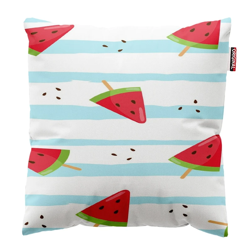 کوسن پاد آفرین مدل  هندونه کد 826 سایز 30*30 سانتی متر