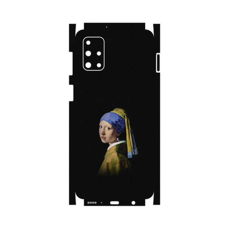 برچسب پوششی ماهوت مدل Girl with a Pearl Earring of Vermeer-FullSkin مناسب برای گوشی موبایل سامسونگ Galaxy M31S