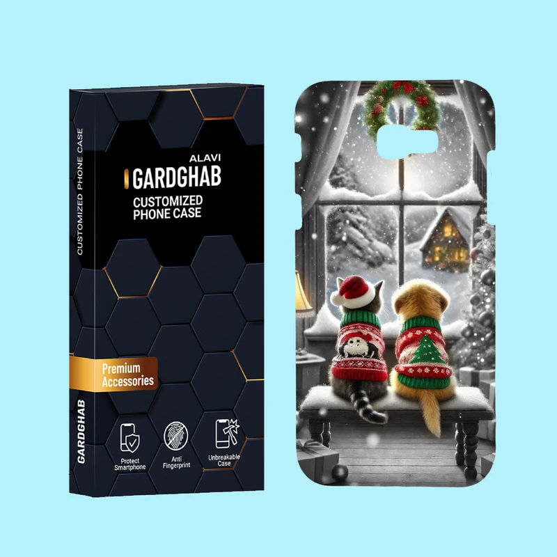 کاور گارد قاب علوی مدل هنری مناسب برای گوشی موبایل سامسونگ Galaxy A7 2017 / A720