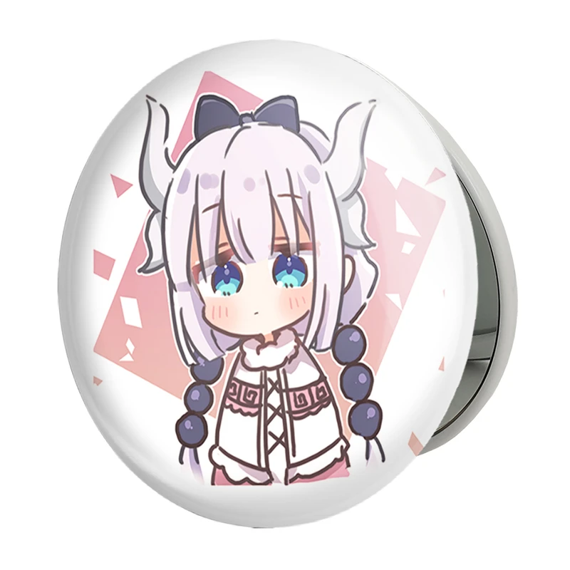 آینه جیبی خندالو طرح کانا انیمه اژدهای خدمتکار کوبایاشی مدل تاشو کد 36335