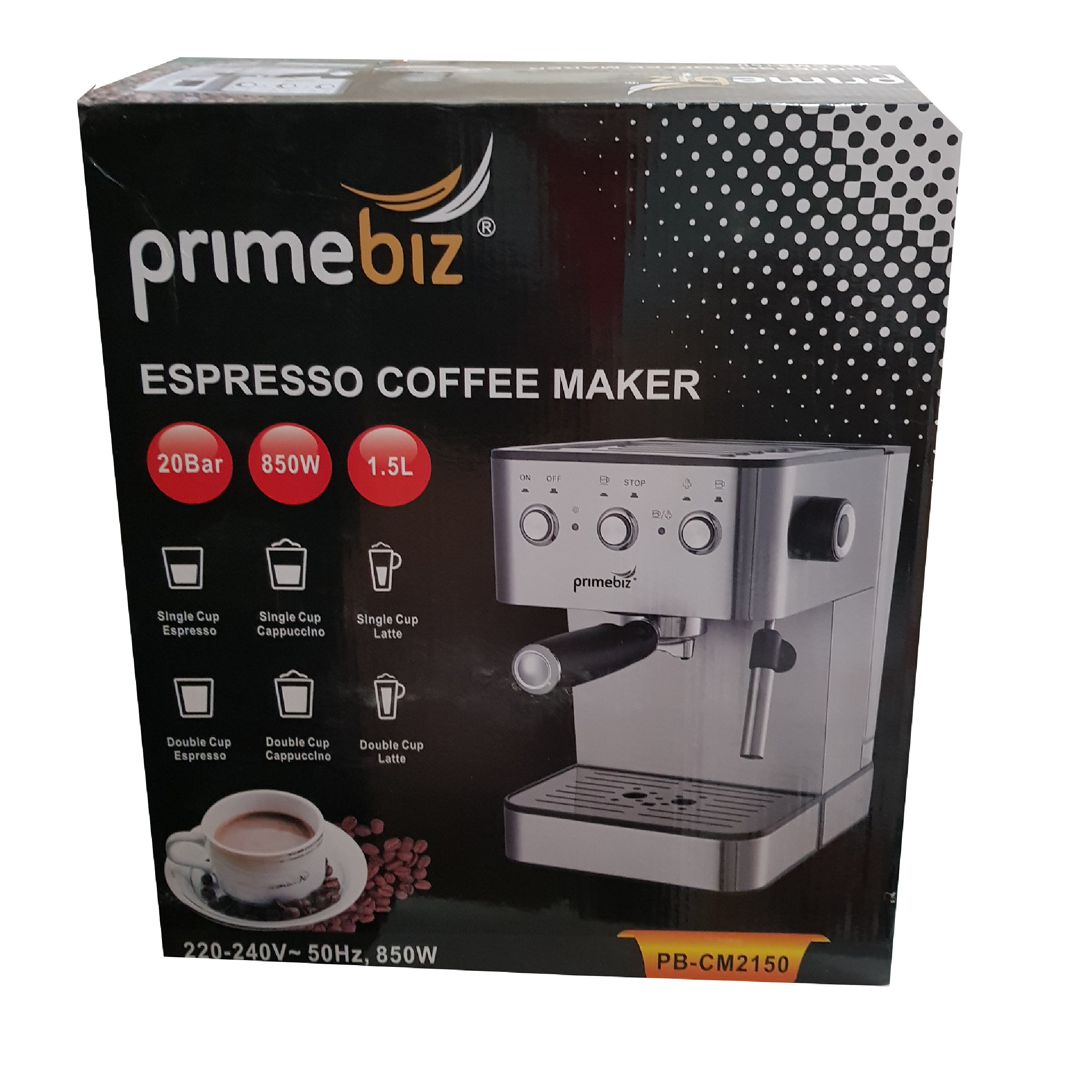 اسپرسو ساز پرایم بیز مدل PB-CM2150