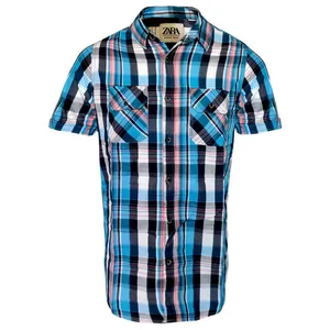 پیراهن آستین کوتاه مردانه کد AR269