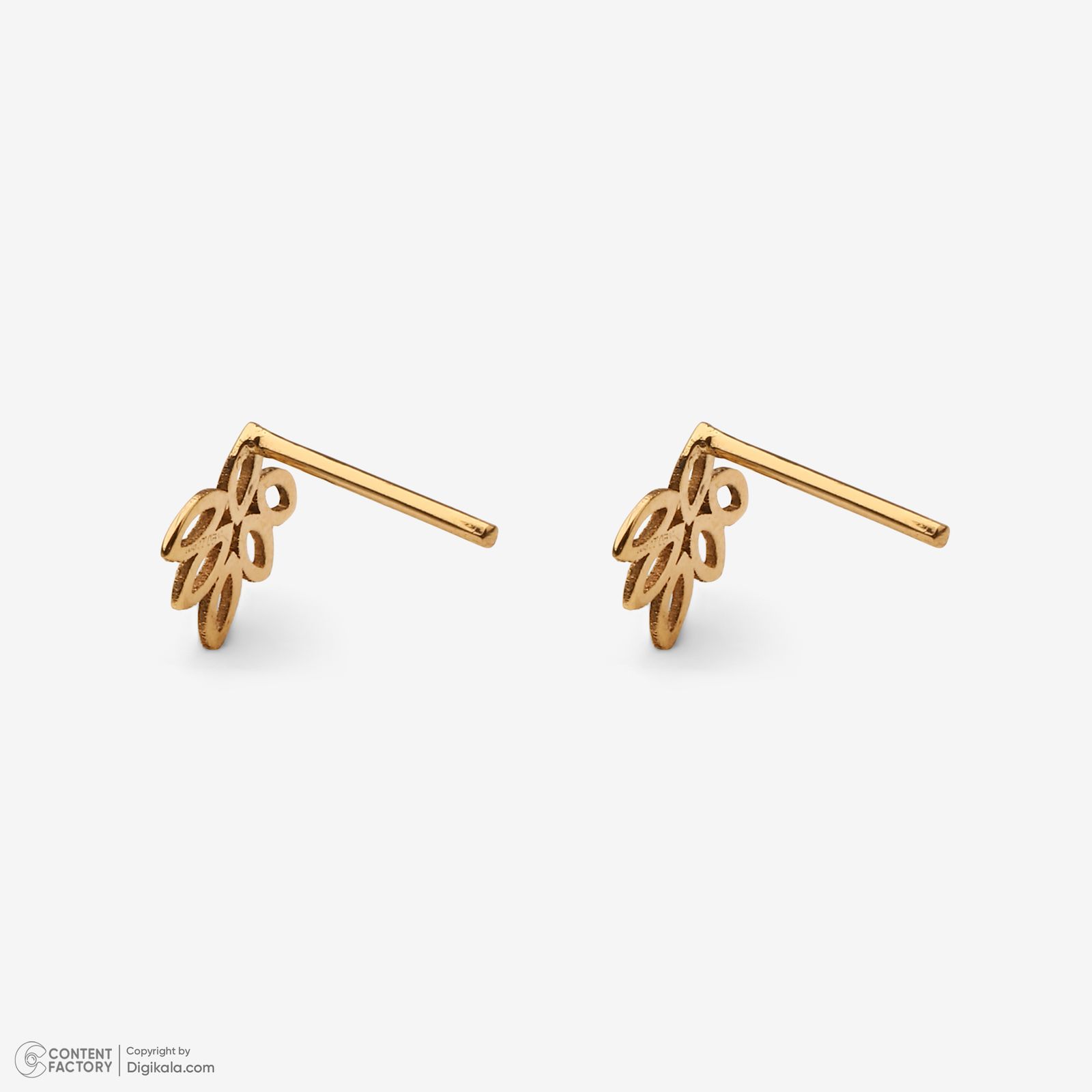 نیم ست طلا 18 عیار زنانه سایا گلد مدل گلبرگ ns13 -  - 5