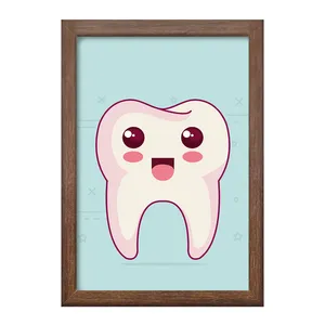 تابلو کودک خندالو مدل دندان و دندان پزشکی کودکانه کد 36757
