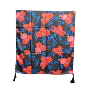 شال زنانه مدل یلدایی انار و گل کد 0103