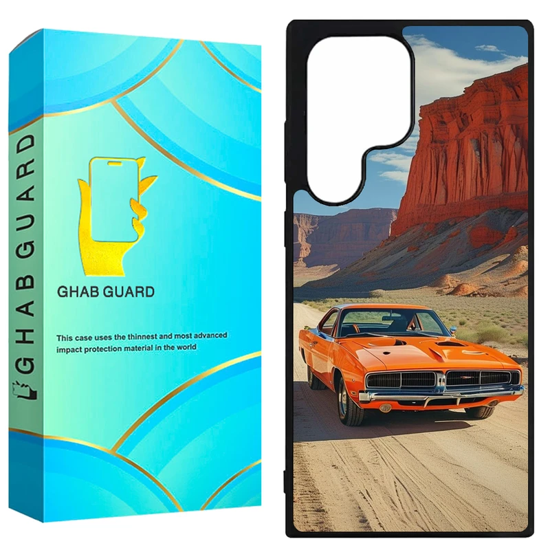 کاور قاب گارد طرح ماشین مدل GCHPS22U مناسب برای گوشی موبایل سامسونگ Galaxy S22 Ultra 5G