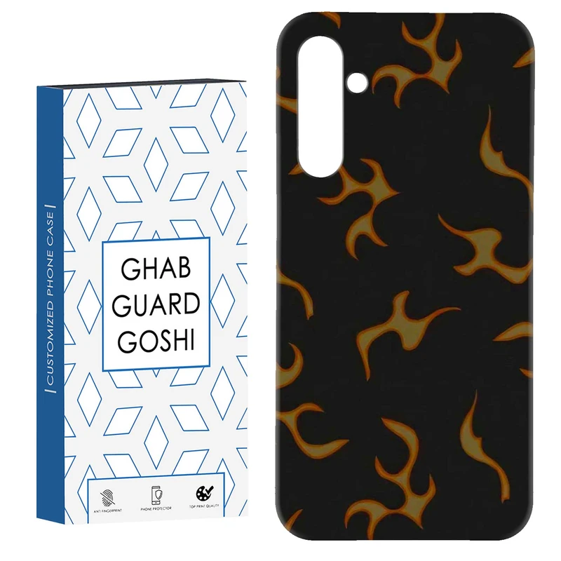 کاور قاب گارد گوشی طرح اتیش کد Dimo-936 مناسب برای گوشی موبایل سامسونگ Galaxy S23 Fe