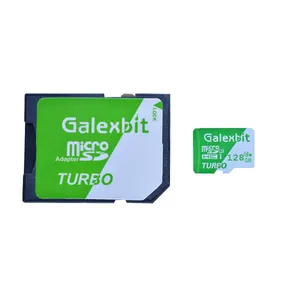کارت حافظه microSDHC گلکسبیت مدل Turbo کلاس 10 استاندارد UHS-I سرعت 70MBps ظرفیت 128 گیگابایت به همراه آداپتور SD