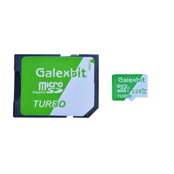 کارت حافظه microSDHC گلکسبیت مدل Turbo کلاس 10 استاندارد UHS-I سرعت 70MBps ظرفیت 128 گیگابایت به همراه آداپتور SD کارت حافظه microSDHC گلکسبیت مدل Turbo کلاس 10 استاندارد UHS-I سرعت 70MBps ظرفیت 128 گیگابایت به همراه آداپتور SD