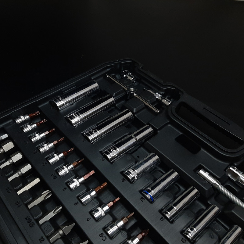 مجموعه ابزار آچار و سری بکس مدل 94-WE مجموعه 94 عددی