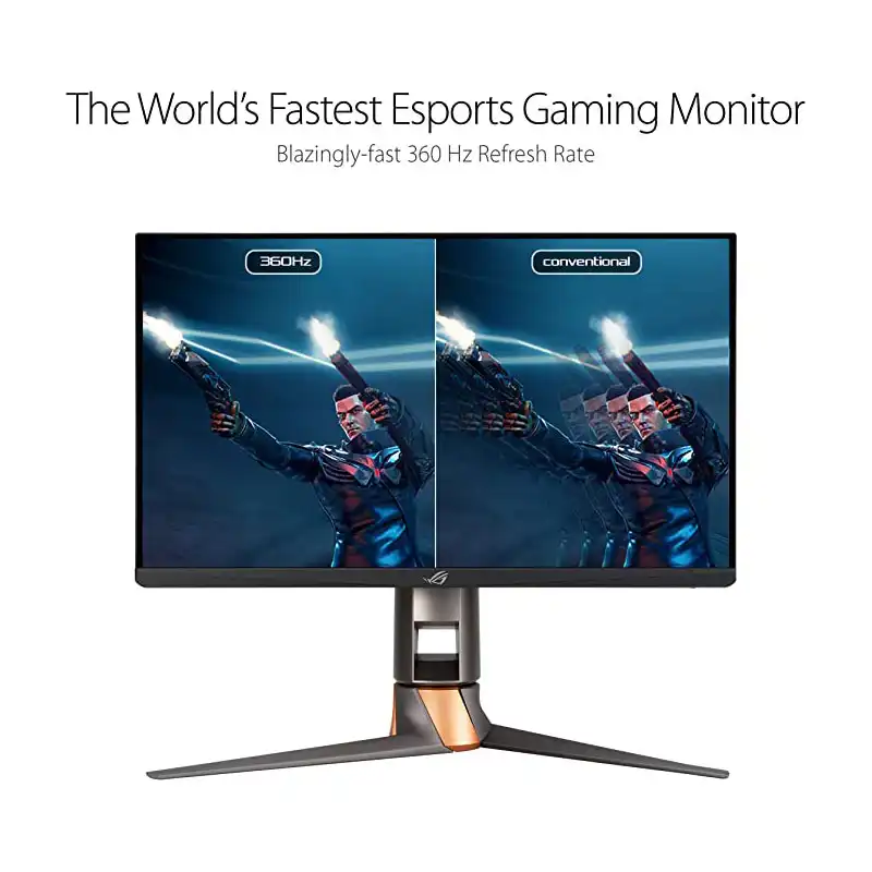 مانیتور مخصوص بازی ایسوس مدل ROG Swift 360Hz PG259QN سایز 24.5 اینچ
