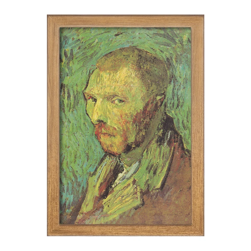 تابلو خندالو مدل سلف پرتره ونسان ونگوگ (Van Gogh) کد 36808