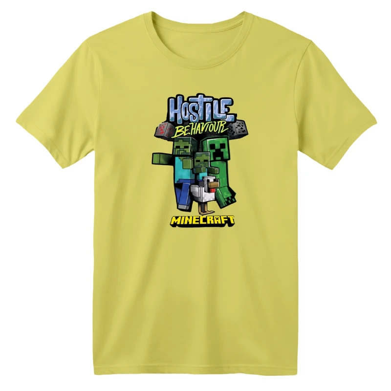 تی شرت آستین کوتاه بچگانه مدل ماینکرفت کد 30