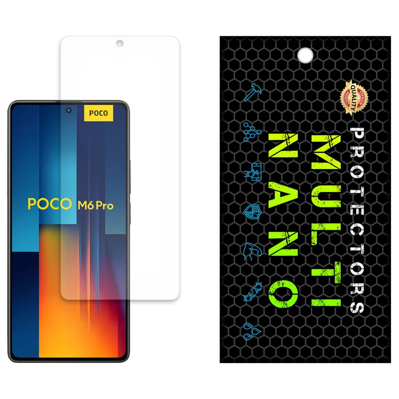 محافظ صفحه نمایش مات مولتی نانو مدل X-S1M مناسب برای گوشی موبایل شیائومی Poco M6 Pro