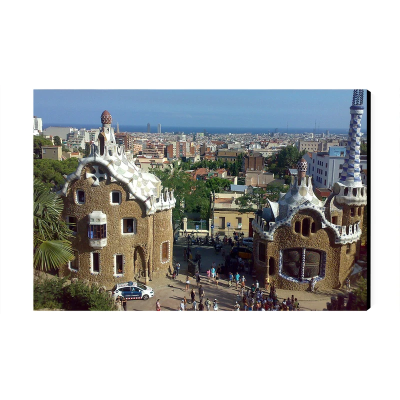 تابلو شاسی عرش طرح گردشگری اسپانیا مدل پارک گوئل کد As6398