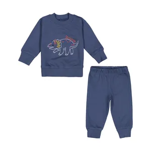 ست سویشرت و شلوار نوزادی آدمک مدل 2171234-77