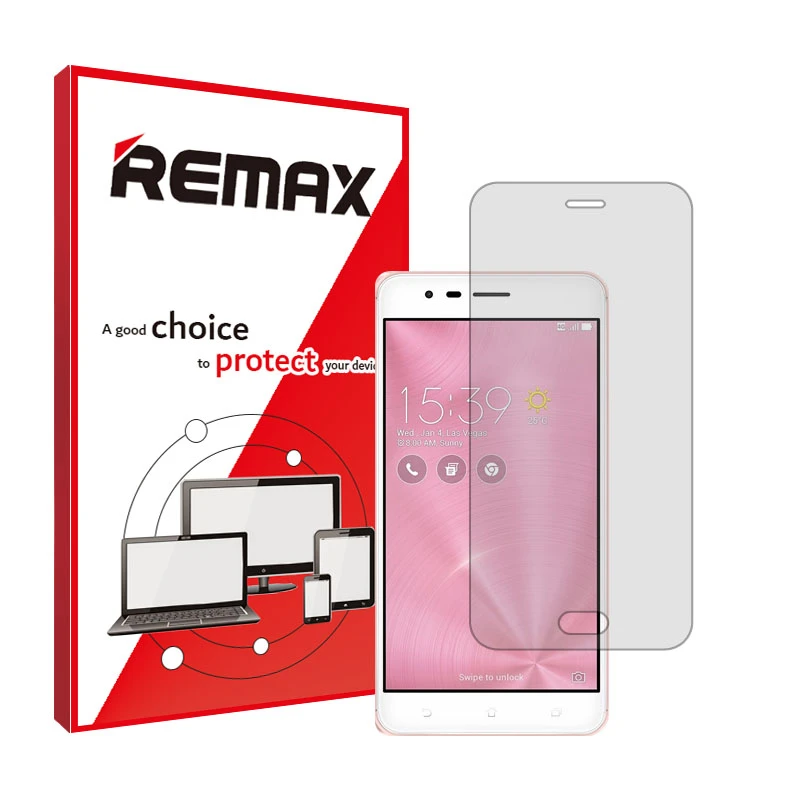 محافظ صفحه نمایش شفاف ریمکس مدل Resistant مناسب برای گوشی موبایل ایسوس Zenfone 4 Max ZC554KL
