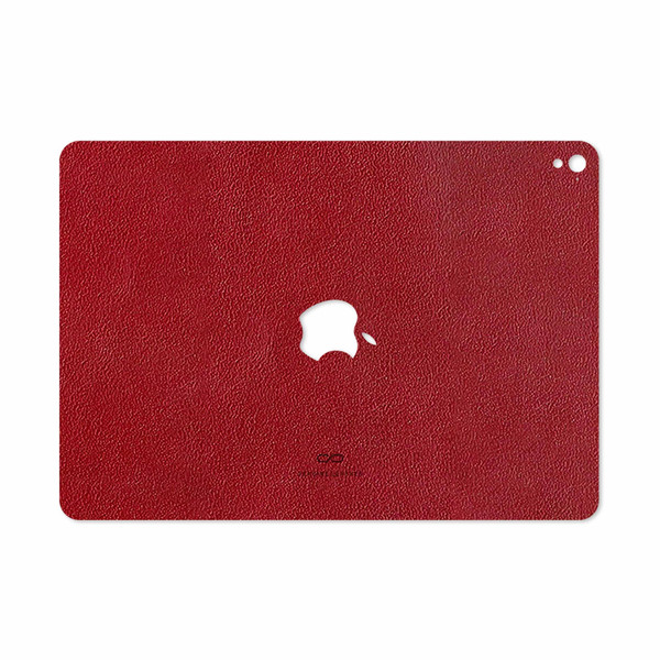 برچسب پوششی ماهوت مدل Red-Leather مناسب برای تبلت اپل iPad Pro 9.7 2016 A1674
