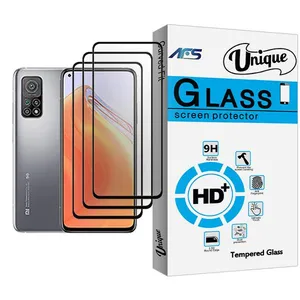 AFS Unique Glass MIX003 Screen Protector For Xiaomi Mi 10T 5G Pack Of 3