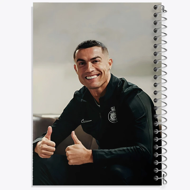 دفتر لیست خرید 50 برگ خندالو طرح کریستیانو رونالدو کد F5967