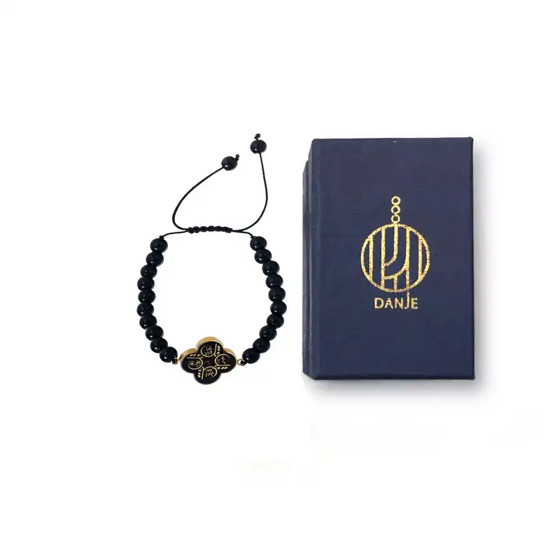 دستبند زنانه دانژه مدل چهارقل کد ZDNV04G6037