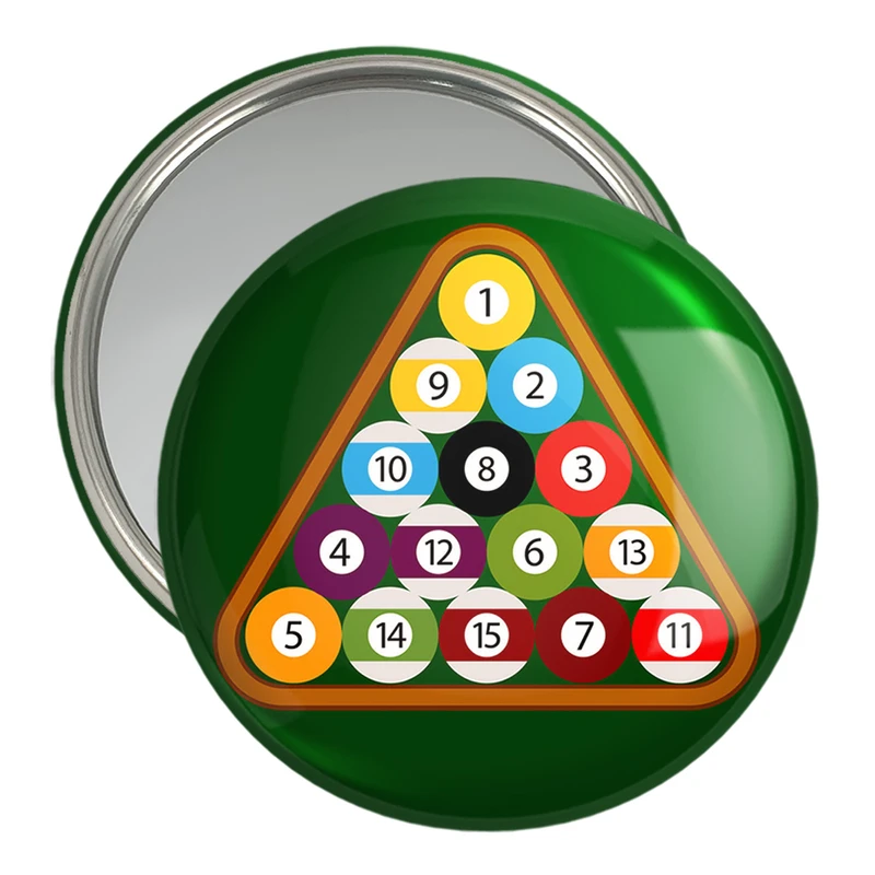 آینه جیبی خندالو مدل بیلیارد Billiard کد 28115